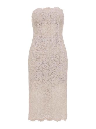 Ermanno Scervino Lace Midi Dress