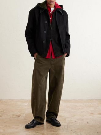 The Elder Statesman Canyon Cashmere Zip-Up Hoodie