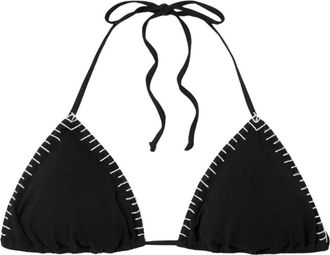 Marysia Swim Zwarte Triangel Bikini Top - Dames - Bikinis - Zwart - S - Nylon - Badmode
