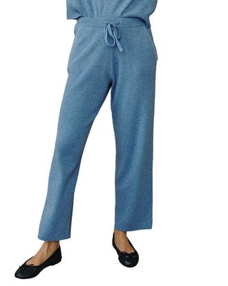 Bella Dahl Cashmere & Wool-Blend Straight Leg Sweatpant