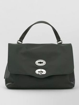 Zanellato shoulder bag top handle adjustable strap hardware