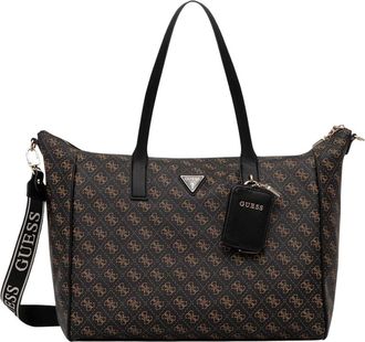 Guess Latona Tote - Dames - Shoppers - Bruin - ONE Size - Leer - Tassen