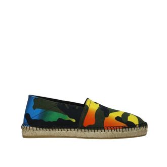 Valentino Garavani Bicolor Canvas Mens Espadrilles