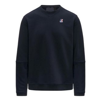K-Way Nael Sweatshirt - male - K-Way - Sweatshirts - Blue - XL - Sweatshirts & Hoodies