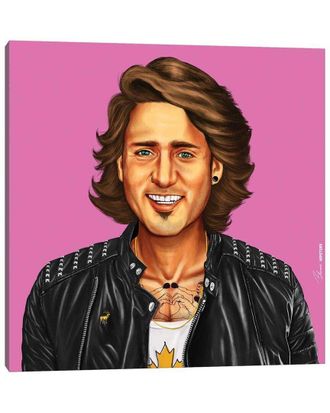 iCanvas Justin Trudeau By Amit Shimoni Wall Art