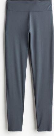 H&M Leggings aus Mikrofaser - Grau