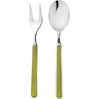 Mepra Fantasia Serving Set - 2 Pieces in Olive-Green at Nordstrom