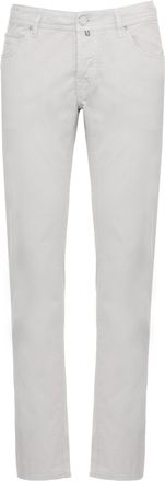 Jacob Cohen Light Grey Nick Cotton Pants