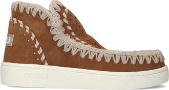 Mou Eskimo Sneaker - Dames - Winterlaarzen - Bruin - 37 EU - Leer - Schoenen