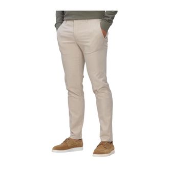 Alberto Alberto, Broeken, Heren, Beige, W33 L34, Rob-Gu Chino
