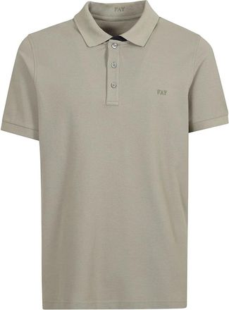 Fay Polo Shirt - Heren - Polos - Groen - XL - Katoen - Tops