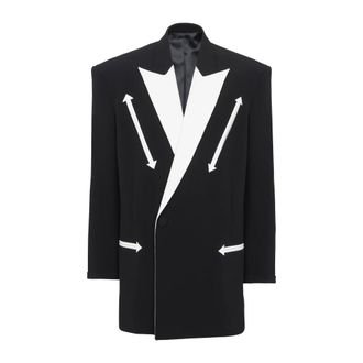 Balmain Hombre, Chaquetas, Negro, Talla: M