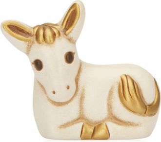 Thun Thun - Asinello Bianco - Statuine Presepe Classico - Ceramica - i Classici