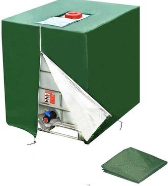 OEM Copertura Protettiva, Resistente Ai Raggi Uv E Alla Polvere, Copertura Per Serbatoio 120 X 100 X 116 Cm, Cerniera, Facile Da Montare E Maneggiare, Res