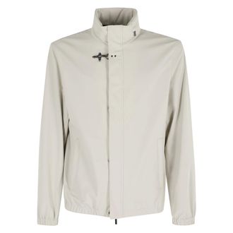 Fay Jassen, Heren, Grijs, M, Polyester, Travel Short Jacket
