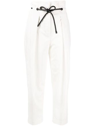 3.1 Phillip Lim Origami pleated trousers - White