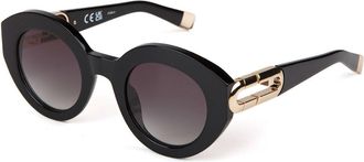 Furla Zonnebril Glanzend Zwart