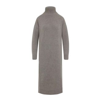 Max Mara Dames, Jurken, Beige, Maat: M Kasjmier