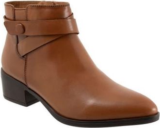 Softwalk Lira Ankle Boot in Luggage at Nordstrom, Size 10.5