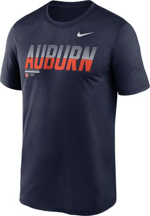 Nike Auburn Sideline Legend Nike Mens Dri-FIT College T-Shirt in Blue | 02TI41SAUN-7SB
