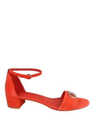 Ferragamo Como 30 Suede Sandals - Narrow Width