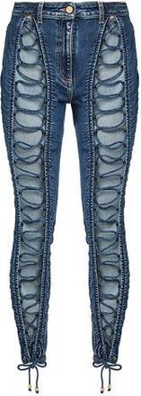 Elisabetta Franchi BOTTOMWEAR - Jeans on YOOX.COM