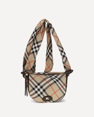 Burberry Ribbon silk twill Shoulder Bag Female UNI