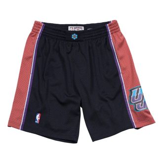 Mitchell & Ness x NBA Utah Jazz 1998-99 Swingman Shorts Black SMSHGS18258-UJABLCK98