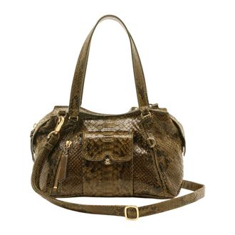 CLARIS VIROT Tassen - Dames - Tassen - Groen - Maat: ONE Size Leer