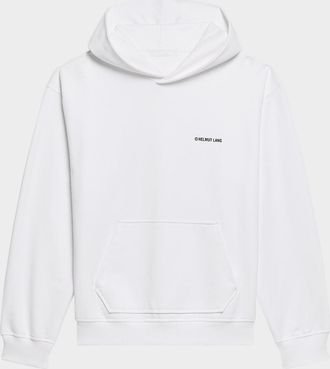 Helmut Lang Mens Plastic Hoodie