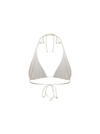 MC2 Saint Barth Womens Triangle Bikini Top Guiana Multicolour Polyamide Swimwear Sea Clothing