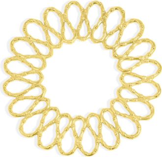 Tiramisu Luxe Loop Charger Plate in Gold at Nordstrom Rack