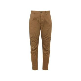 Dsquared2 Chino in cotone stretch - - Trousers - Uomo - Marrone - S