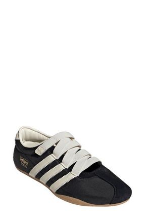 adidas Tokyo Sneaker in Black/Cream White/Gold at Nordstrom, Size 10.5