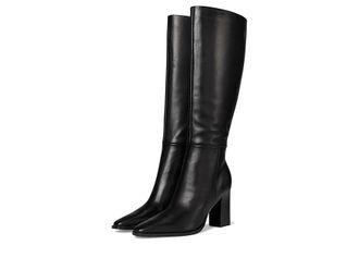 Nine West Zazz Womens Boots Black Leather : 7 M