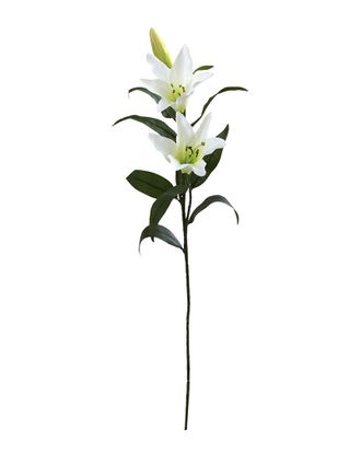 Nearly Natural Set Of 12 26.5In Lily Artificial Flower