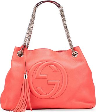 Gucci Borsa tote Soho Chain media in pelle 2016-2025 - Rosa