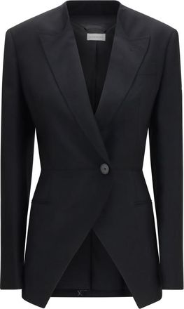 Givenchy Black Peaked Lapel Blazer