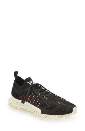 Yohji Yamamoto adidas 4D Halo Running Shoe in Black/Corewhite/Red at Nordstrom
