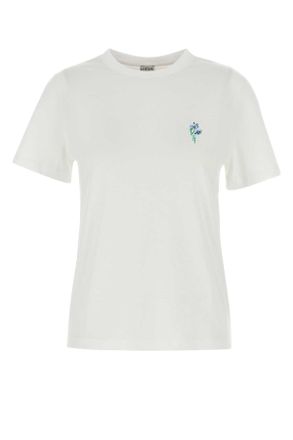 Loewe White Cotton T Shirt