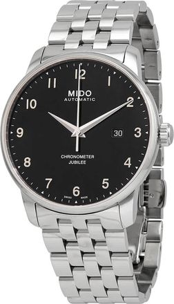 Mido Baroncelli Jubilee Automatic Chronometer Black Dial Mens Watch M0376081105200