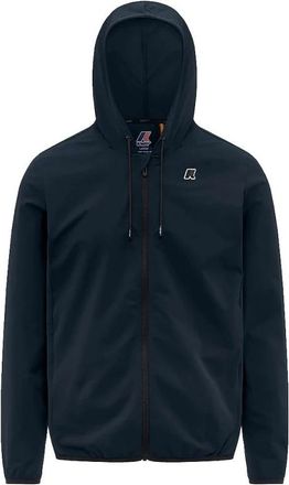 K-Way Journeer Travel Jacket - Heren - Zomerjassen - Blauw - 2XL - Polyester - Jassen