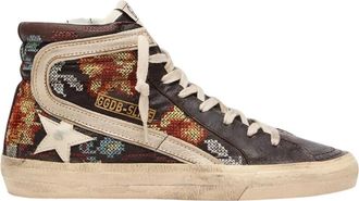 Golden Goose Slide Nappa Upper - Dames - Sneakers - Veelkleurig - 41 EU - Leer - Schoenen