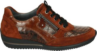 Waldl&auml;ufer Sportieve Lage Damesschoenen Bruin Su&egrave;de - Dames - Sneakers - Bruin - 39 EU - Su&egrave;de - Schoenen