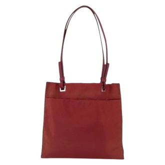 Prada Pre-owned Tote Bags, female, Red, Size: ONE SIZE Pre-owned Vintage tote