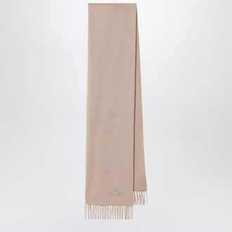 Loro Piana Sciarpa beige dorato in cashmere