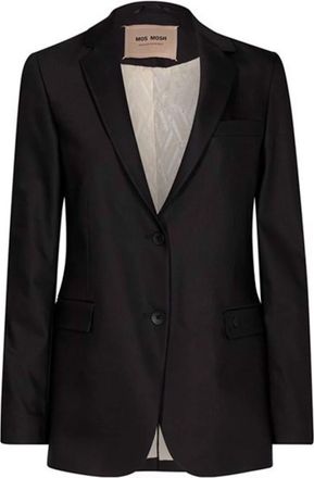 Mos Mosh Mary Night Blazerjas - Dames - Blazers - Zwart - XL - Katoen - Jassen
