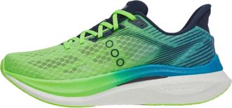 Saucony Mens Endorphin Speed 5, Slime/Cobalt, 10.5