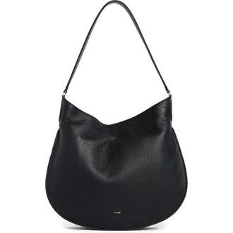 Vince Helena Leather Hobo Bag in Black at Nordstrom Rack