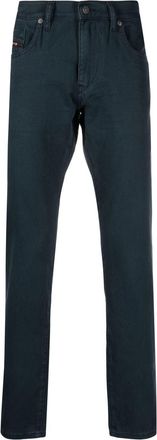 Diesel 2019 D-Strukt 0QWTY slim-cut jeans - men - Cotton/Spandex/Elastane - 33/32 - Blue